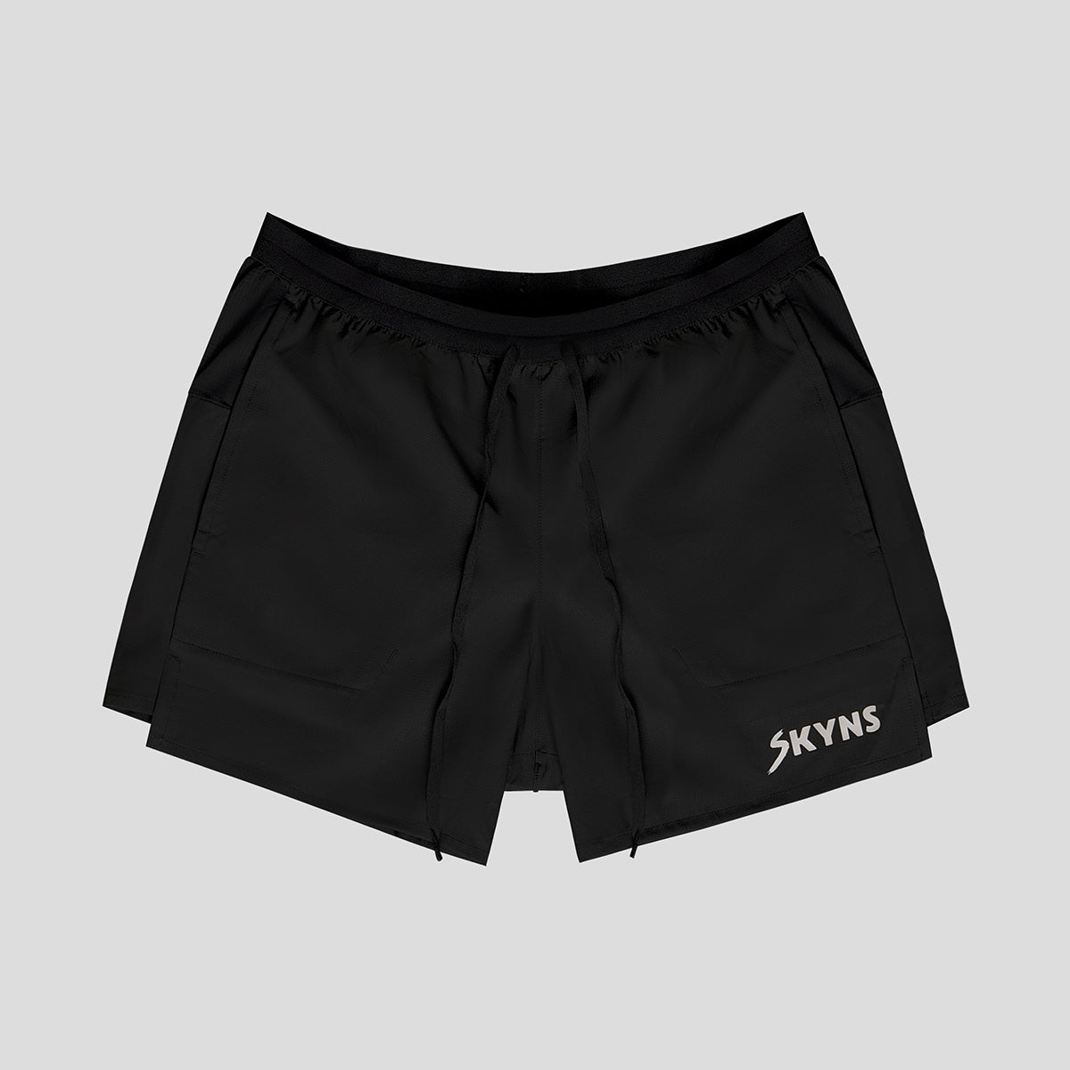 M1 5” Brief Lined Performance Shorts - 'Blk/White'
