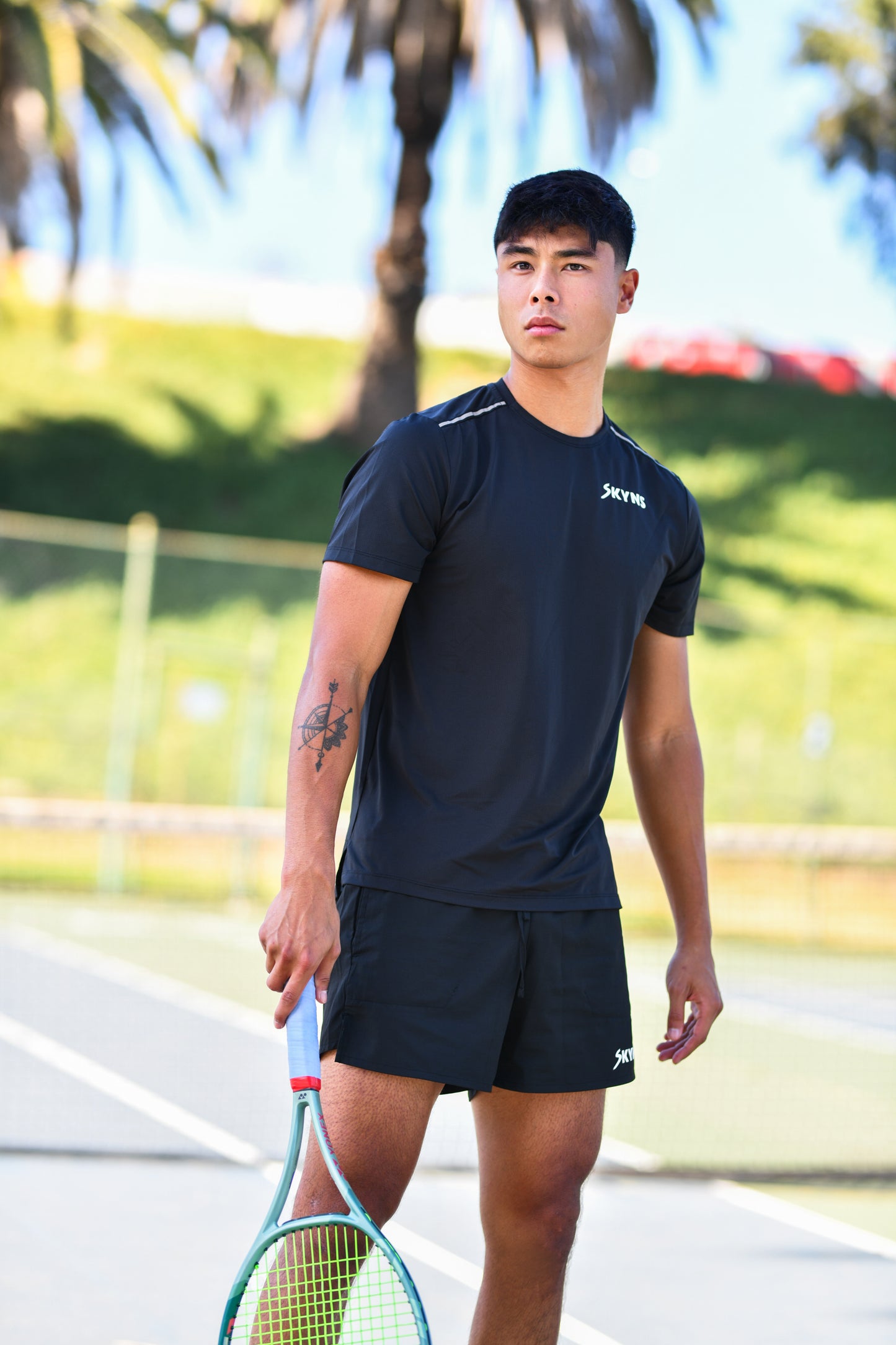 M1 Reflective T-Shirt - 'Blk/White'