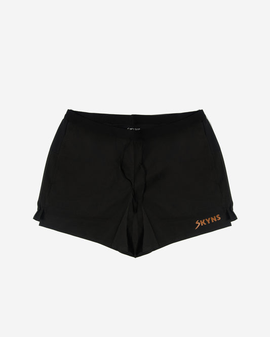 M1 5” Brief Lined Performance Shorts - 'Blk/Caramel'