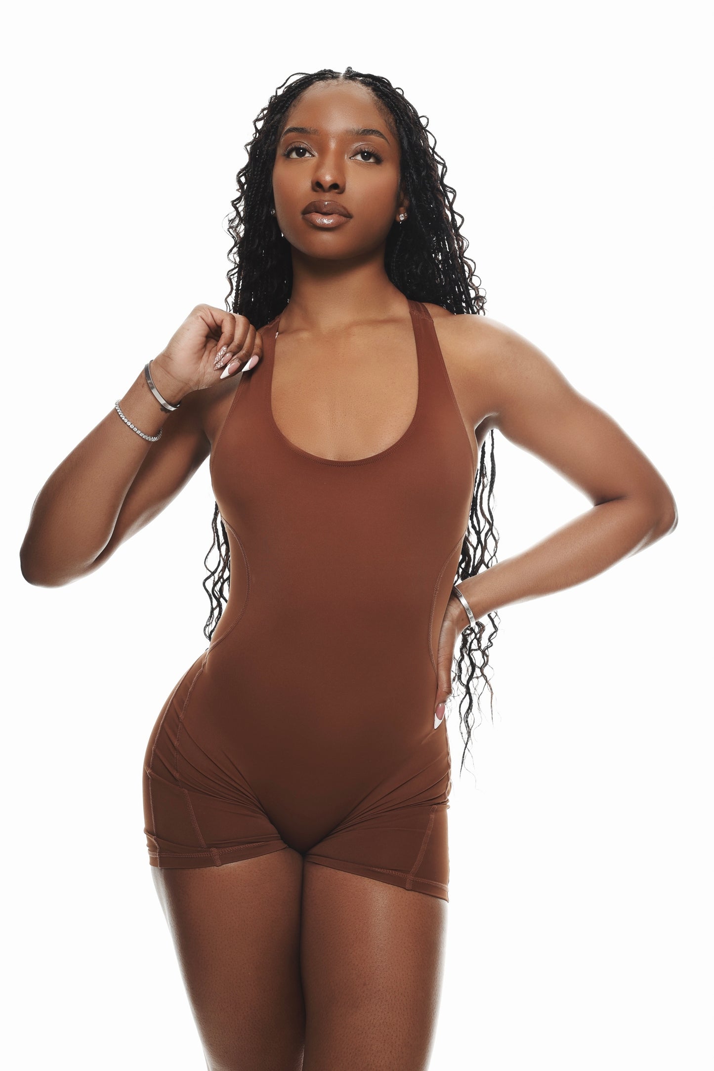Luxe Bodysuit – Brown