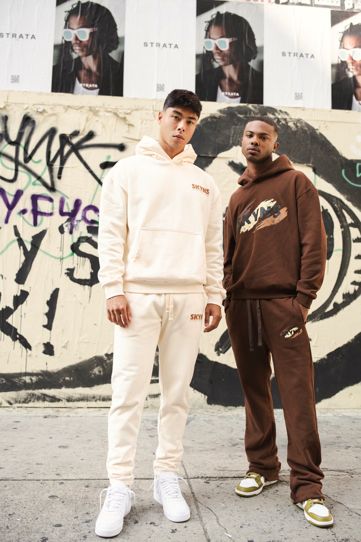 Cream Jogger Sweatpants